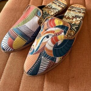 Inkkas Multicolor Artistic Men's Loafers